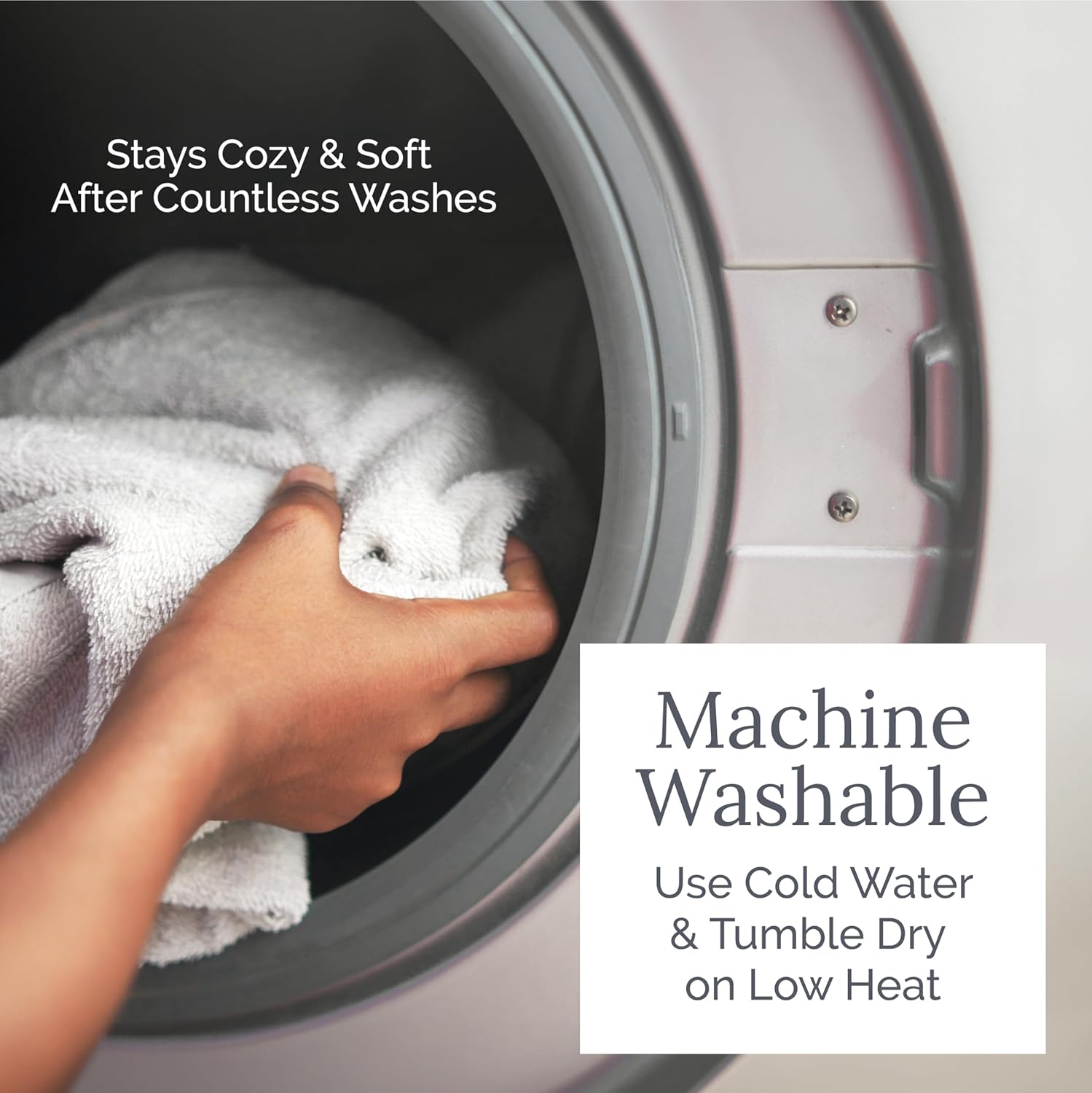 Organic Cotton Hooded Poncho