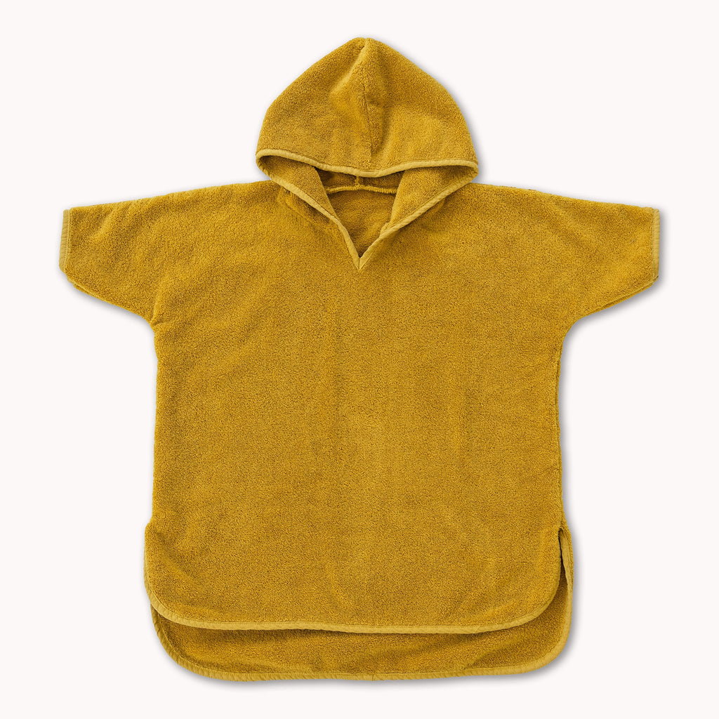 Organic Cotton Hooded Poncho
