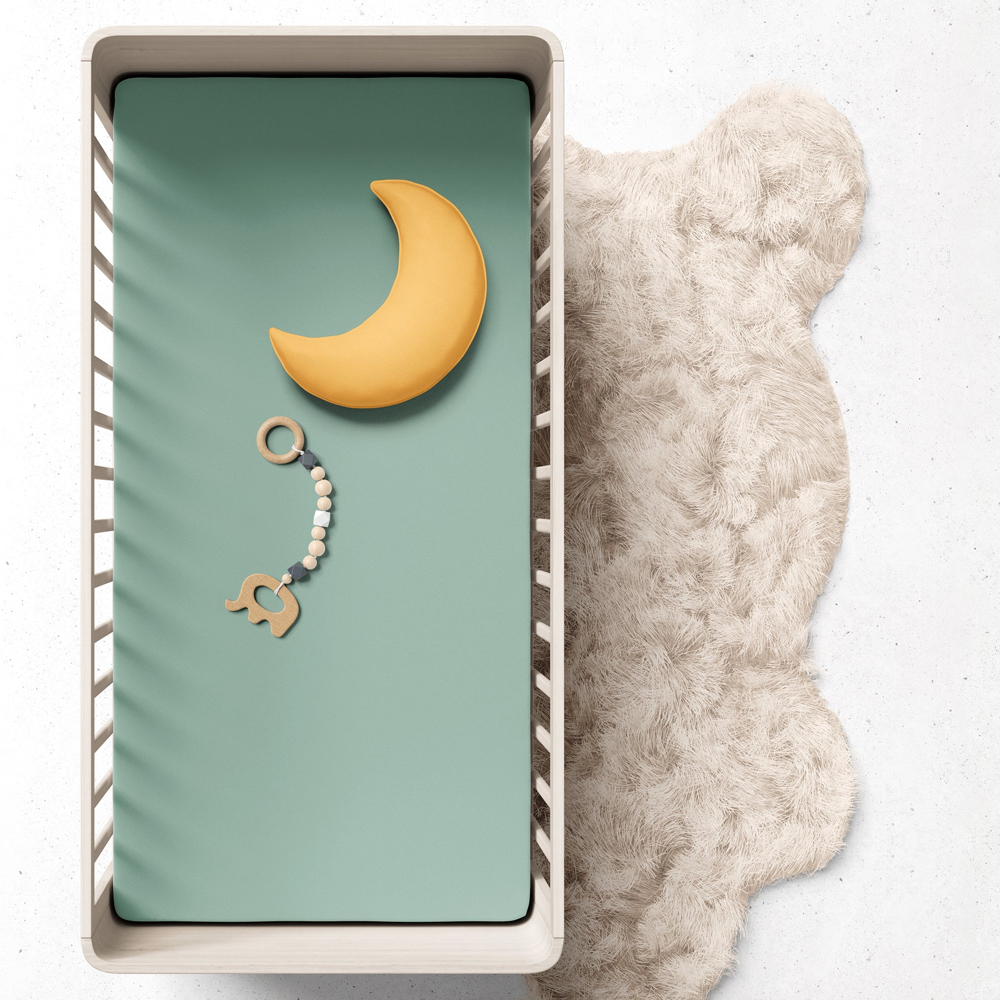 Organic Cotton Fitted Crib Sheet