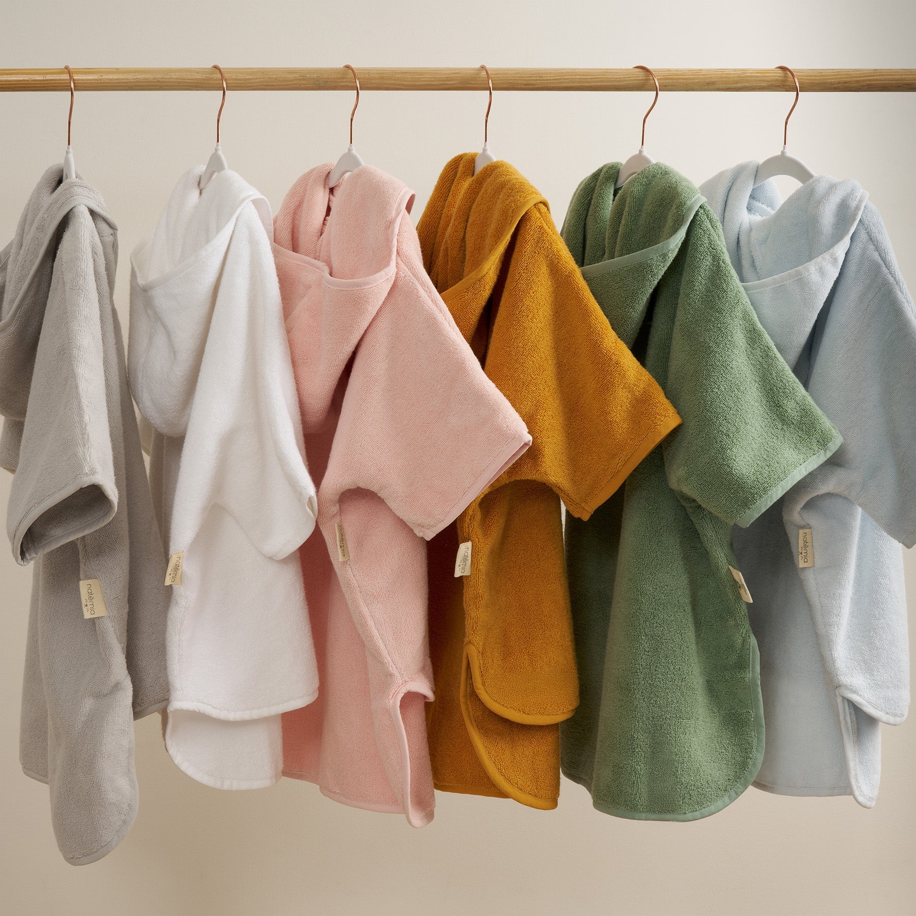 Organic Cotton Hooded Poncho