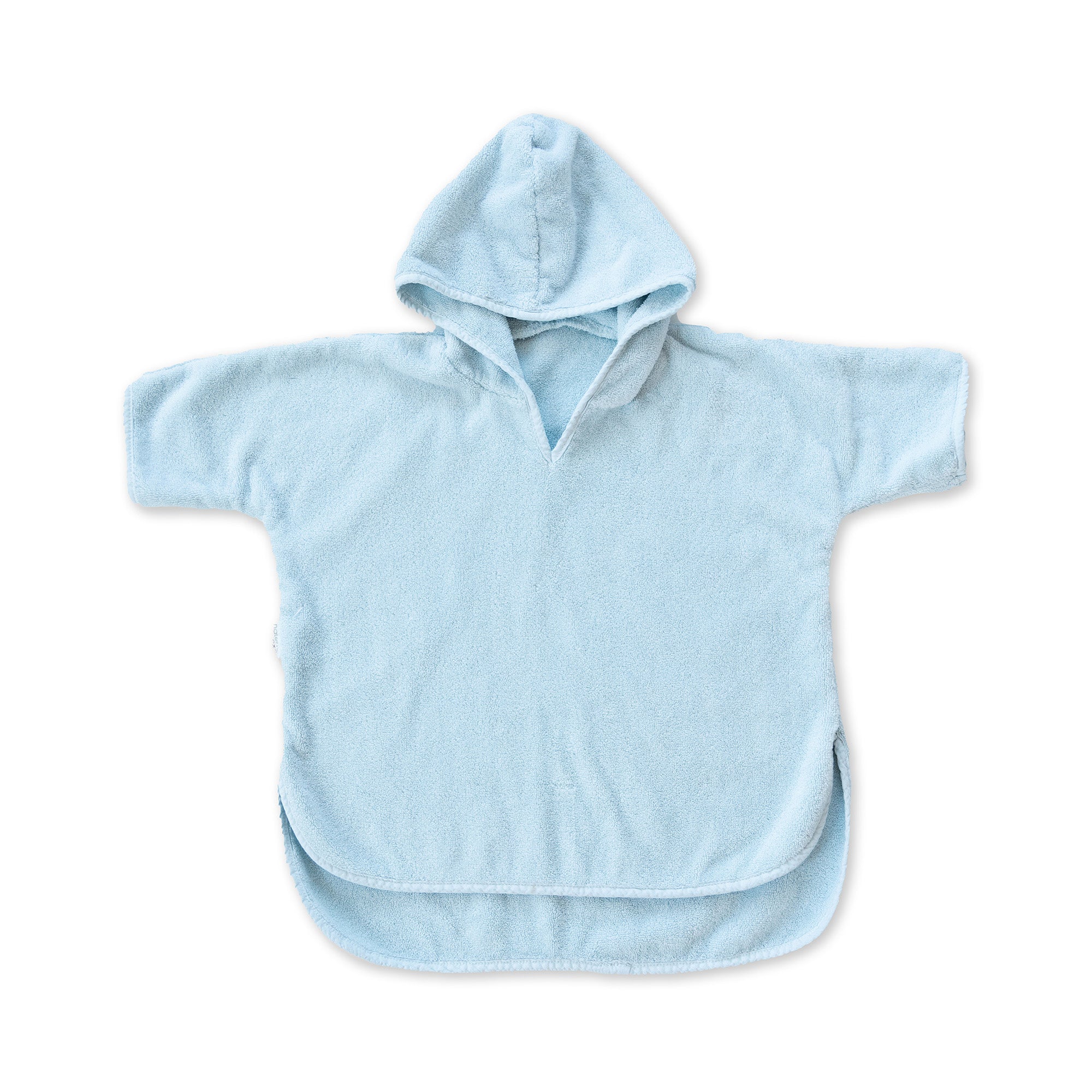 Organic Cotton Hooded Poncho