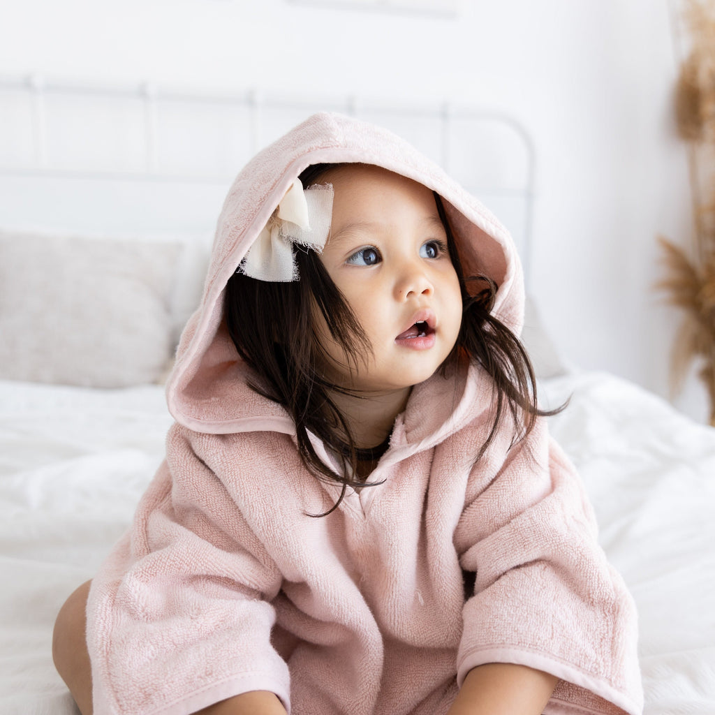 Organic Cotton Hooded Poncho