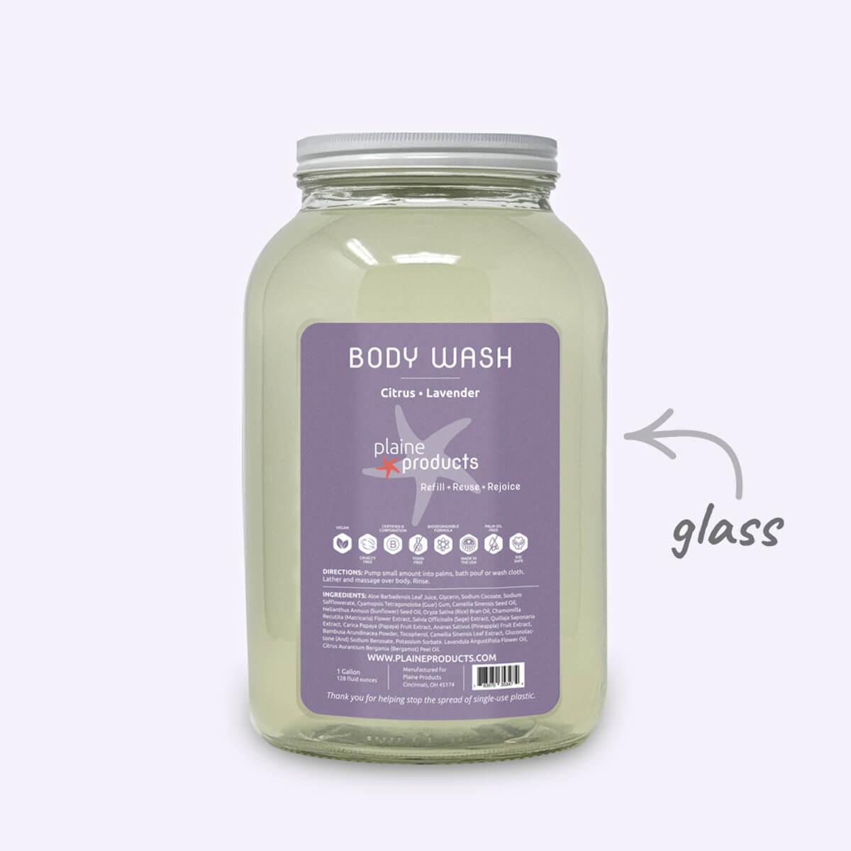 Plaine Products Body Wash