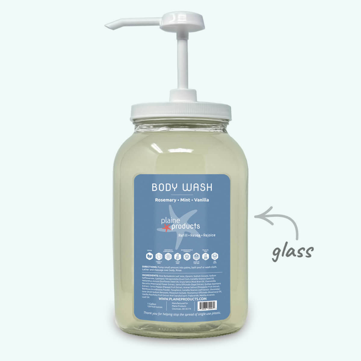 Plaine Products Body Wash