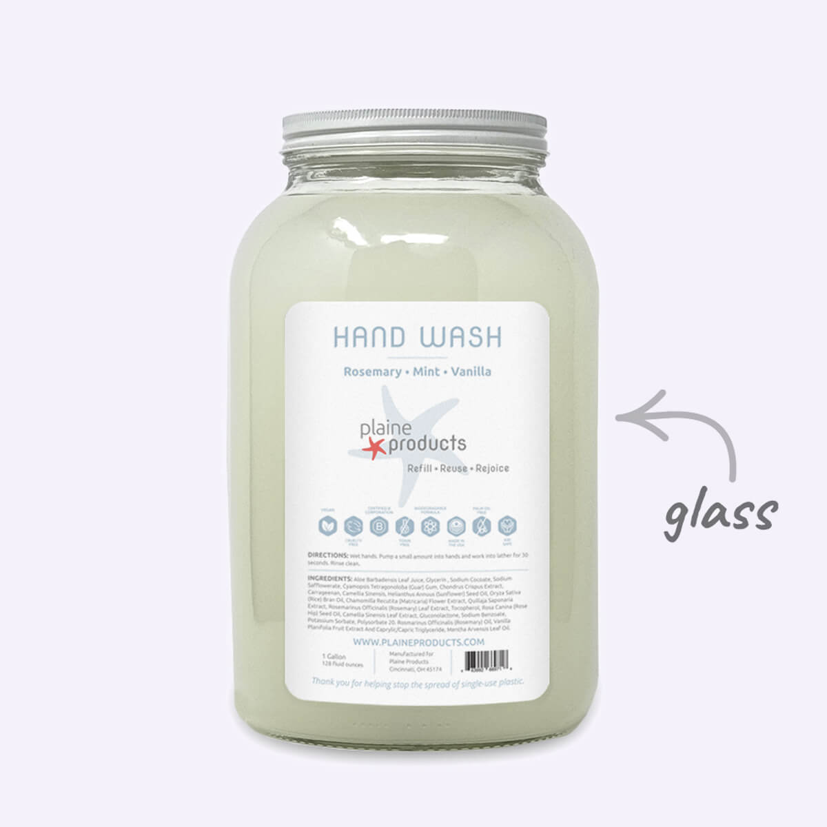 Plaine Products Hand Wash