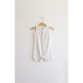 Super Soft Organic Cotton Henley Romper for Babies with Floral Print